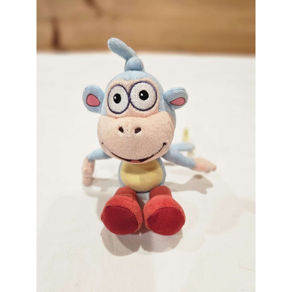 Dora the Explorer Boots Monkey Plush Toy‎ TY Beanie 2011 Nickelodeon 8"